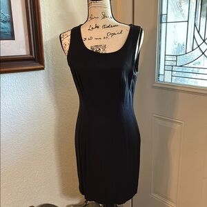 Elegant Black Sleeveless Dress